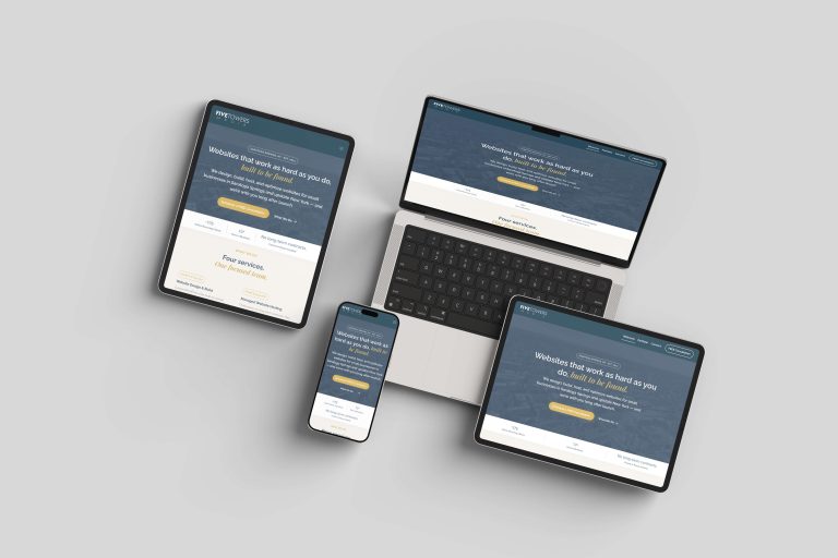 5TM Website Mockup