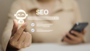 Artificial Intelligence AI SEO Optimization - difference between SEO and GEO