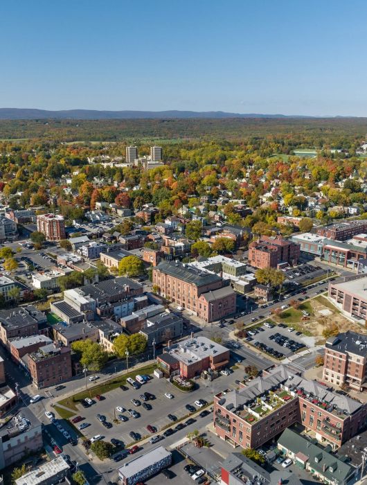 Saratoga Springs Aerial Shot